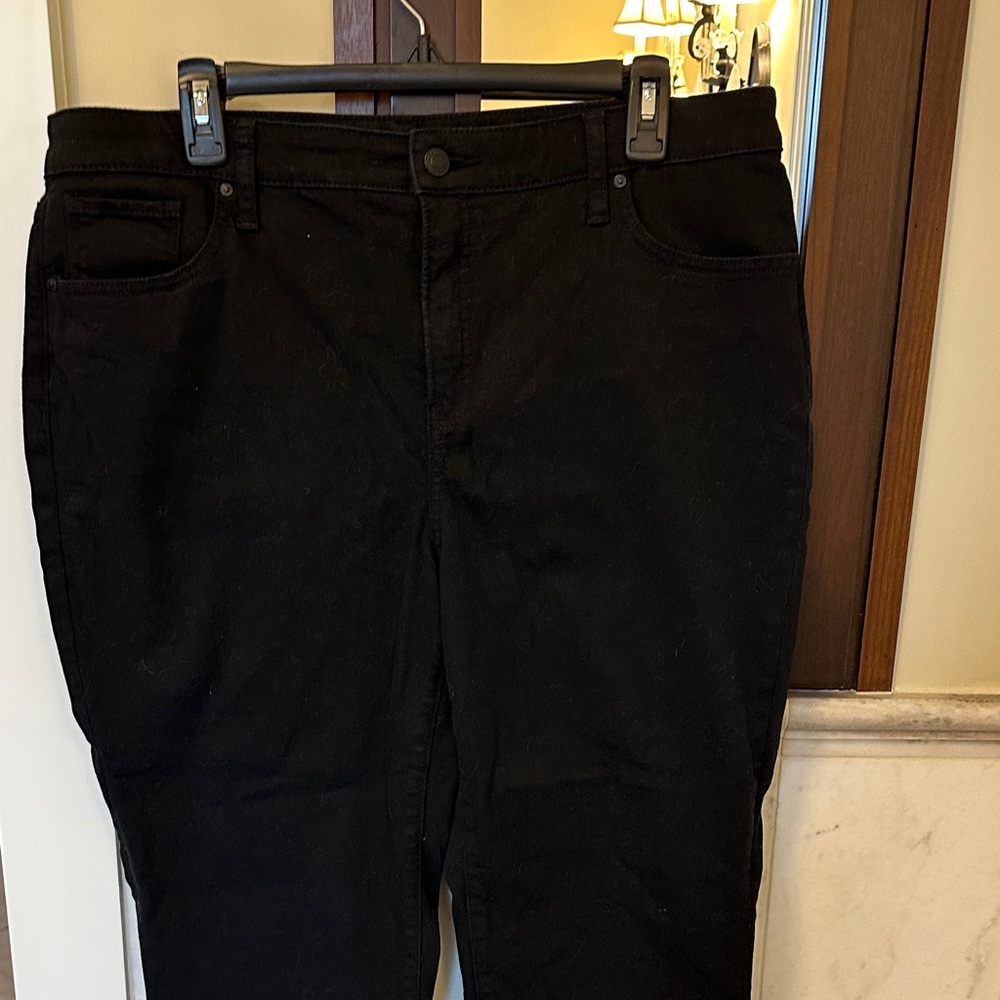 Chico's Black Boot Cut Jeans